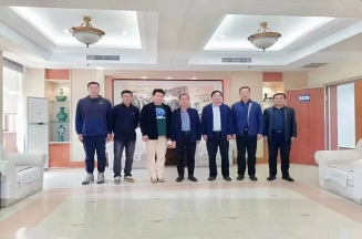 Lin Chengbin, chairman of Jiejing Group, visited Shandong University of Science and Technology