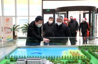 Jia Gang, member of the Standing Committee of the Municipal Party Committee and vice mayor, along with his delegation came to Jiejing to inspect the safety work